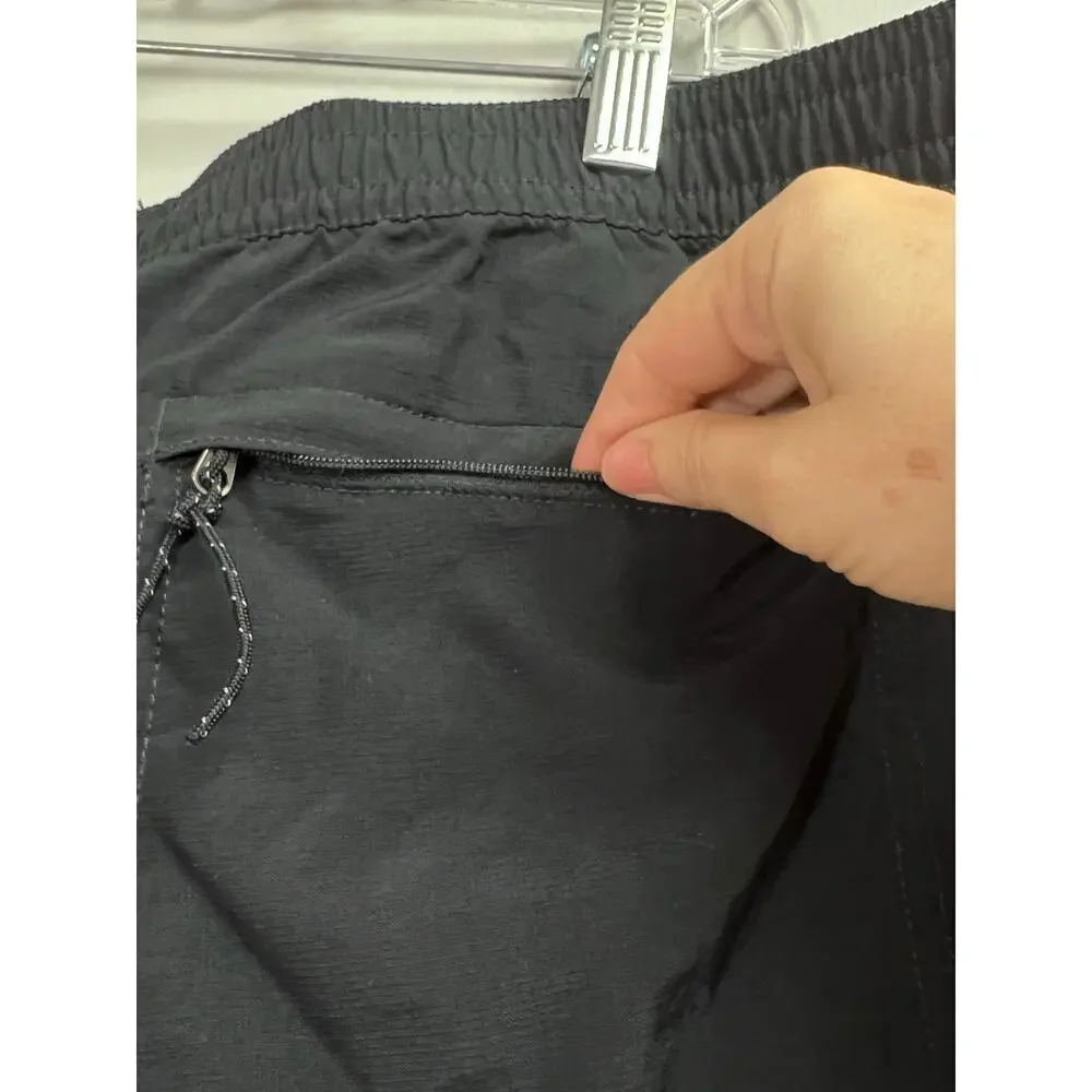 The North Face Men's Flash Dry Shorts Black Elastic Waist XXL